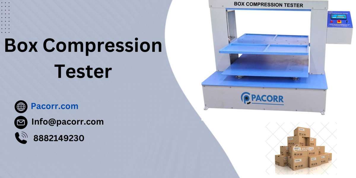 Ensuring Packaging Integrity with Pacorr’s Box Compression Tester