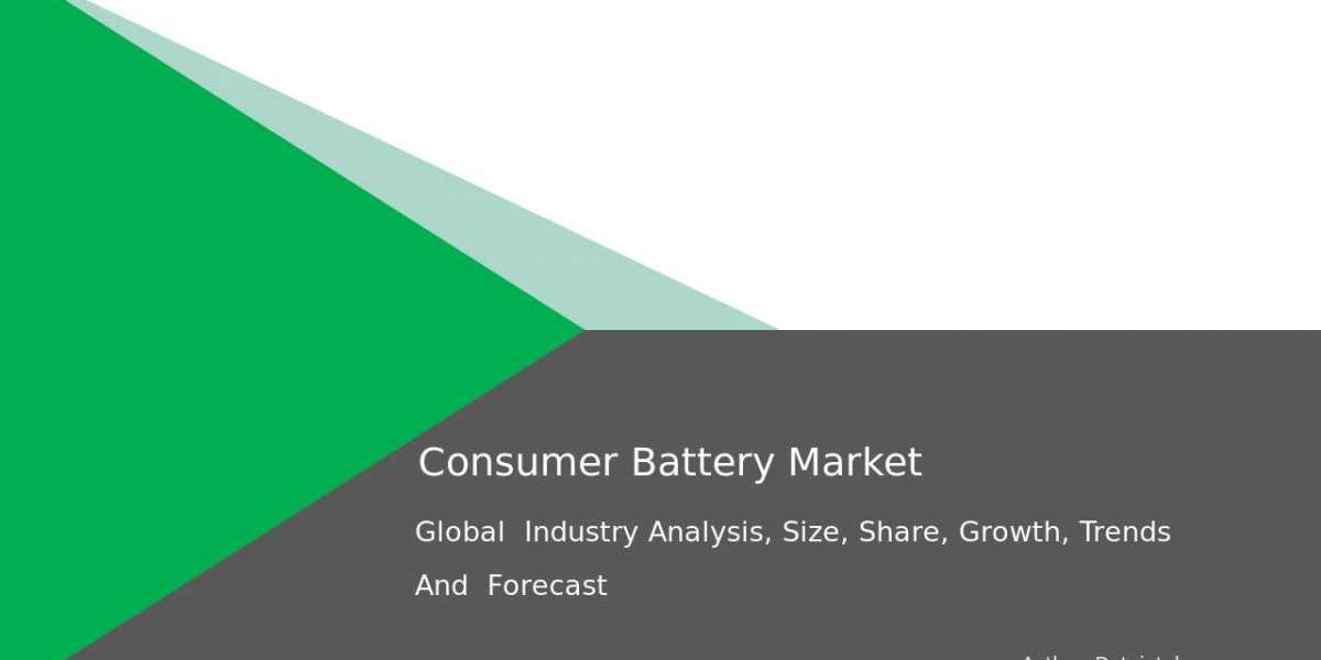 Consumer Battery Market Forecast, Size, and Trends 2032