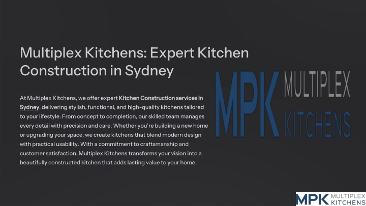 PPT - Kitchens-Expert-Kitchen-Construction-in-Sydney PowerPoint Presentation - ID:14228504